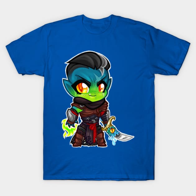 Fjord Chibi T-Shirt by pbarbalios